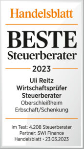 Beste Steuerberater 2023 in Deutschland Uli Reitz Steuerberater Handelsblatt